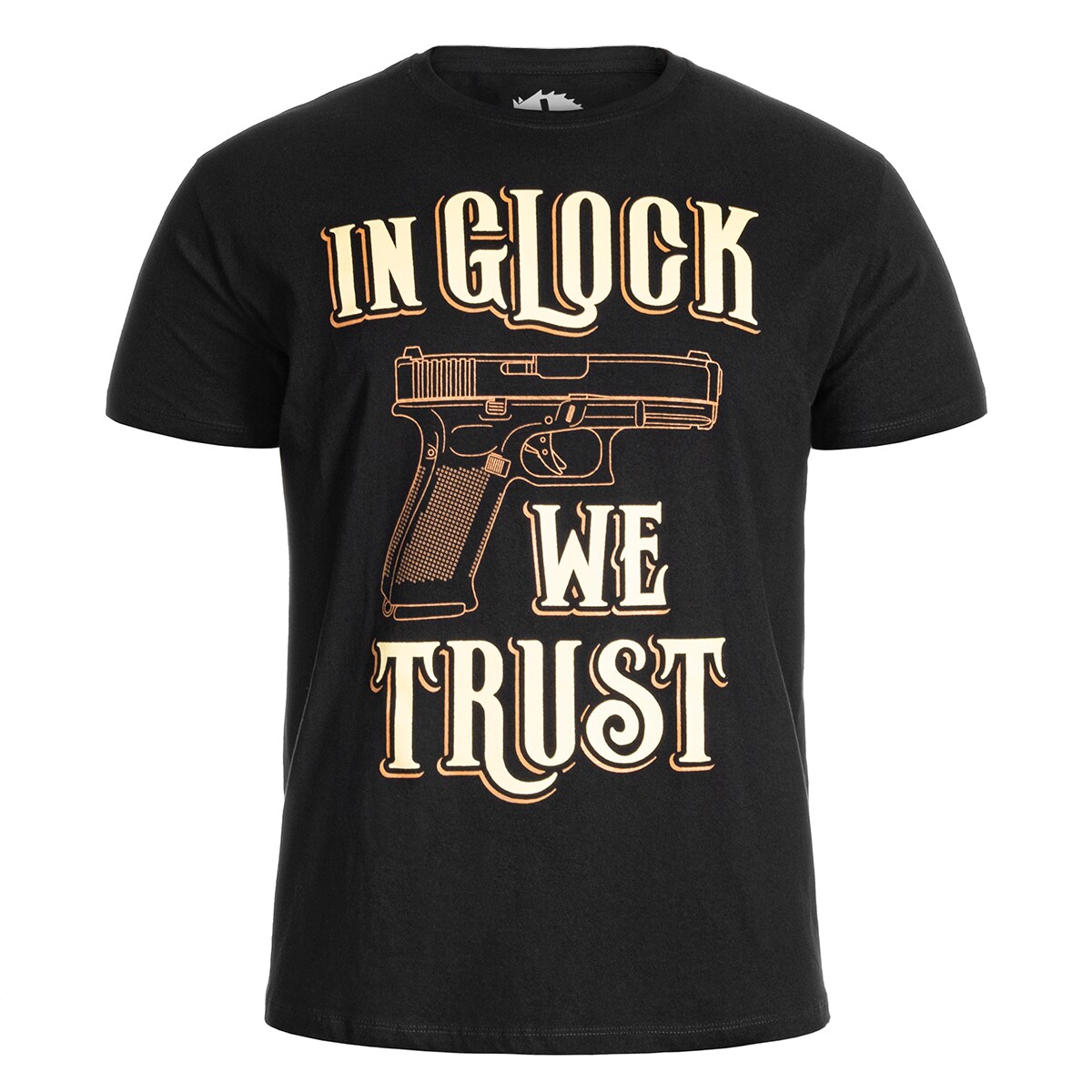 Tričko War Hog In Glock We Trust - Black