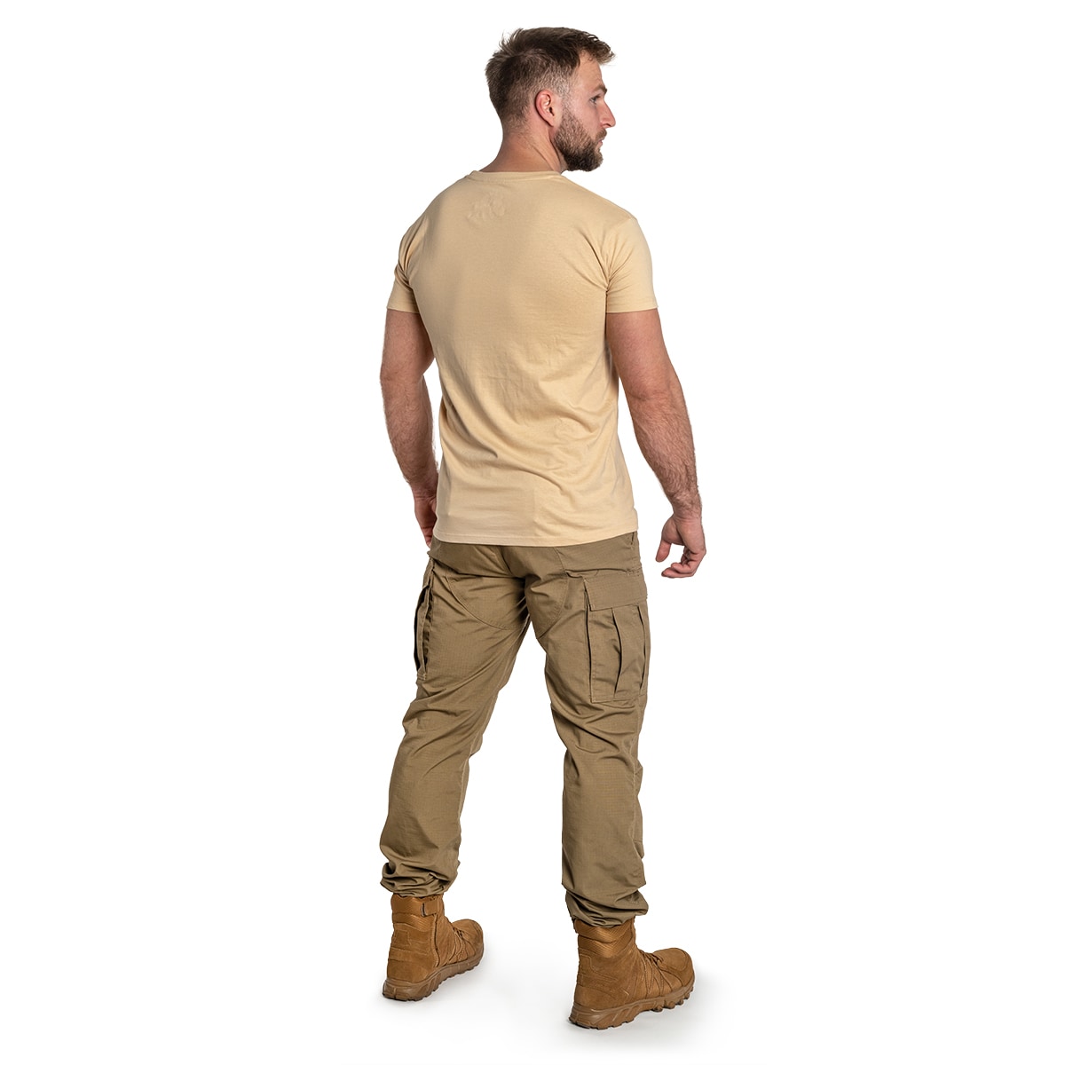 Tričko War Hog In Glock We Trust - Coyote