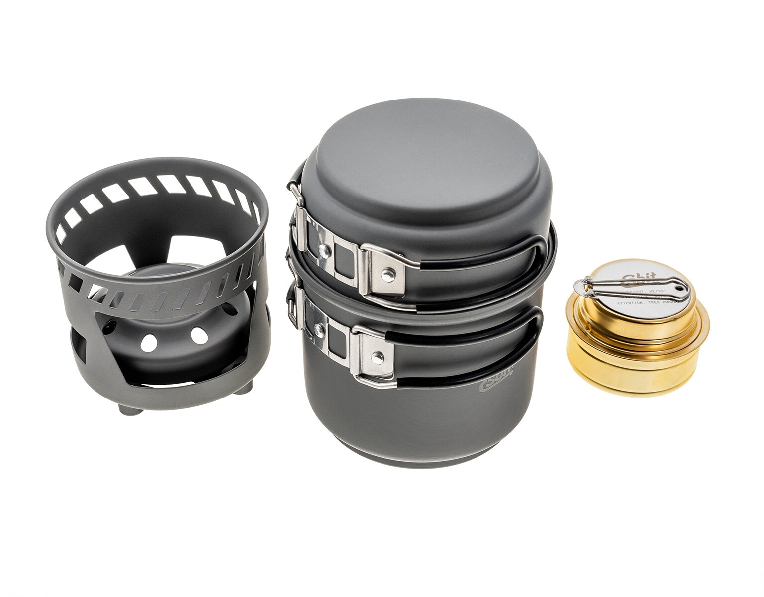 Turistický vařič Esbit s hrncem Cookset 985 ml