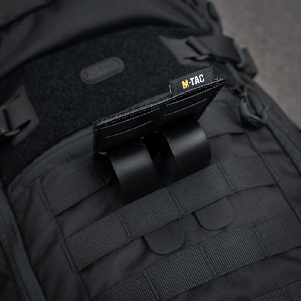 Panel na nášivky M-Tac MOLLE 80 × 135 mm – Black