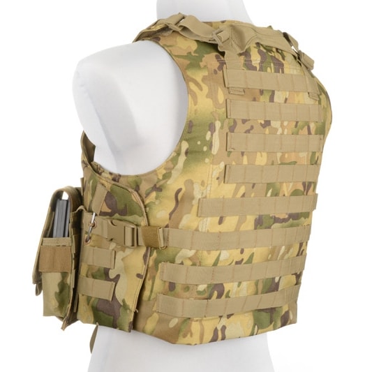 Taktická vesta GFC Tactical FSBE - Arid MC Camo