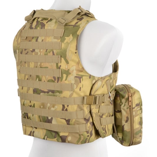 Taktická vesta GFC Tactical FSBE - Arid MC Camo