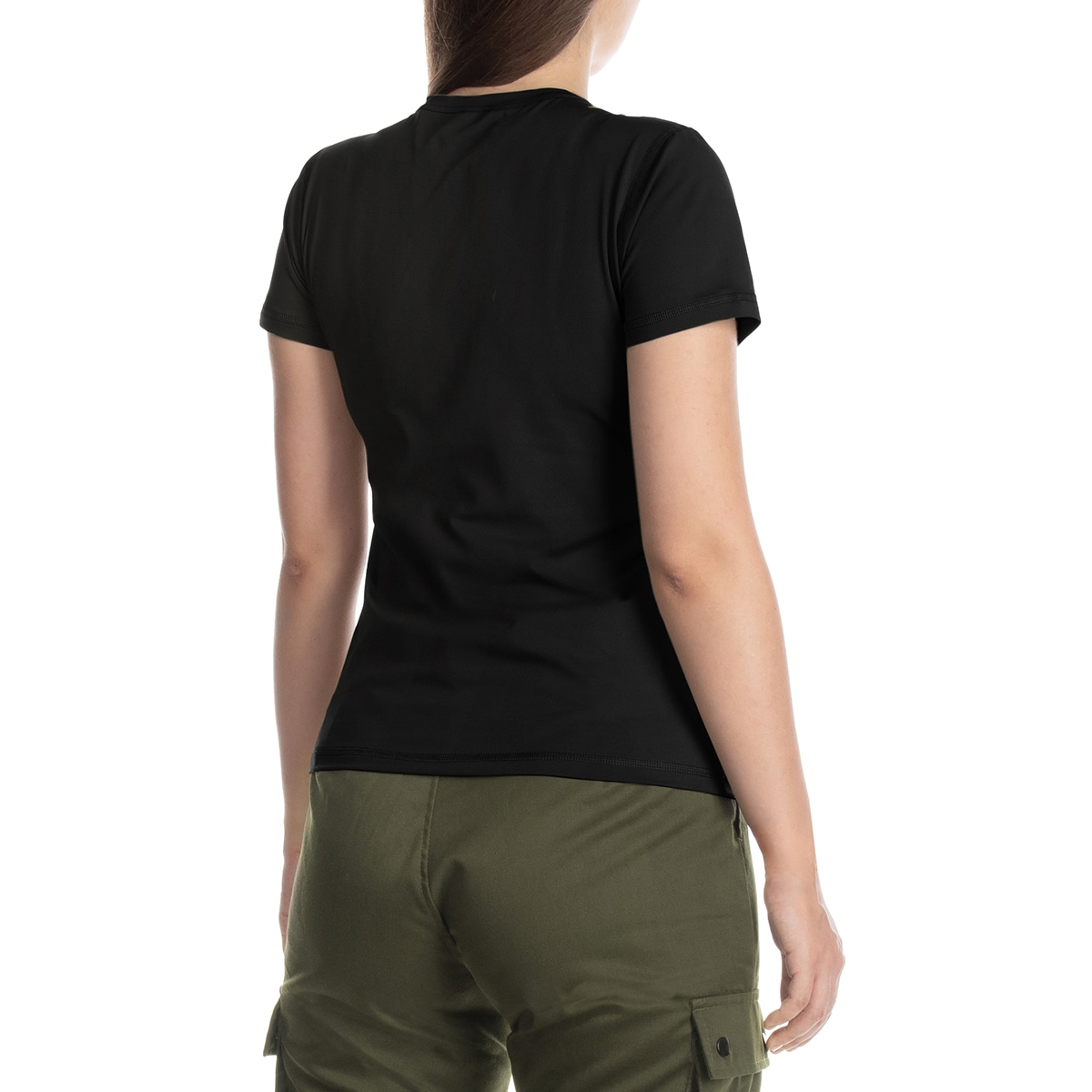 Dámské termoaktivní tričko Greg Tactical TC03 Short Sleeve - Black