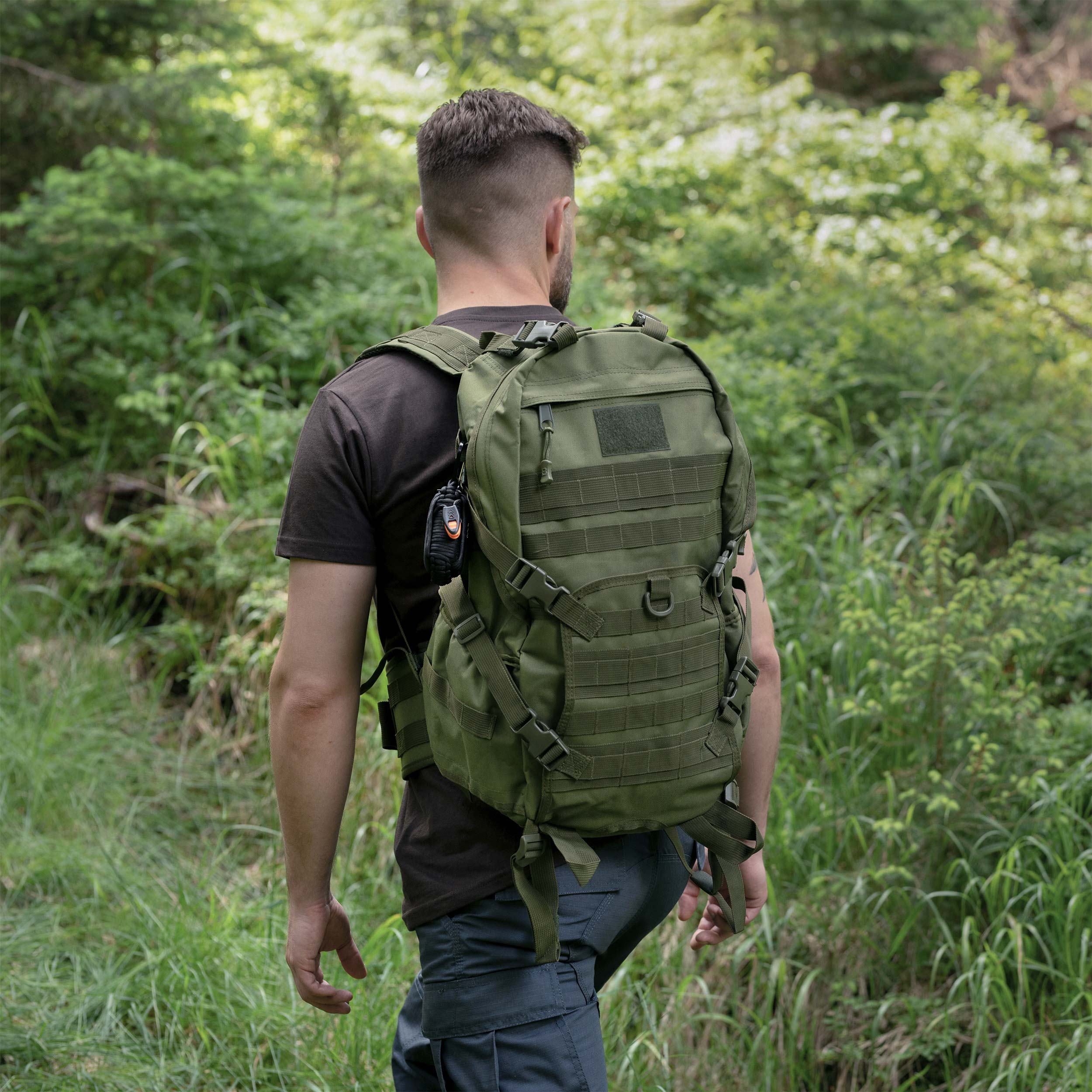 Batoh Badger Outdoor Gunny 30 l Olive s nosičem na helmu