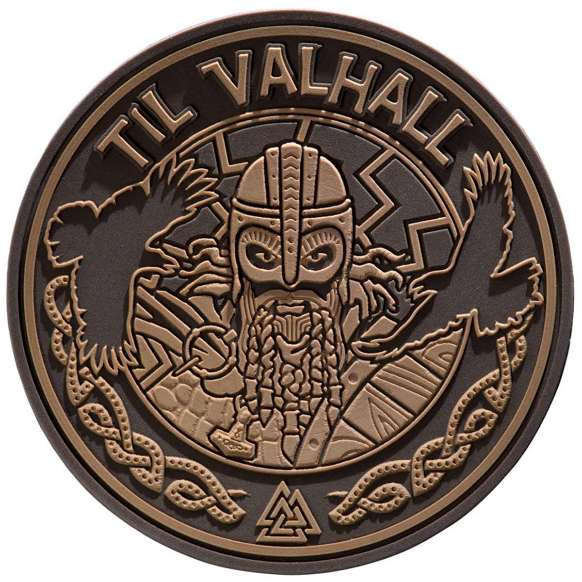 Nášivka M-Tac Til Valhall PVC Coyote