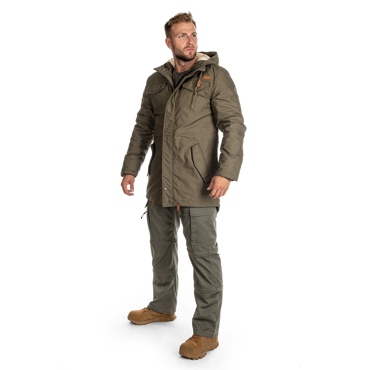 Bunda Brandit Marsh Lake Parka Olive