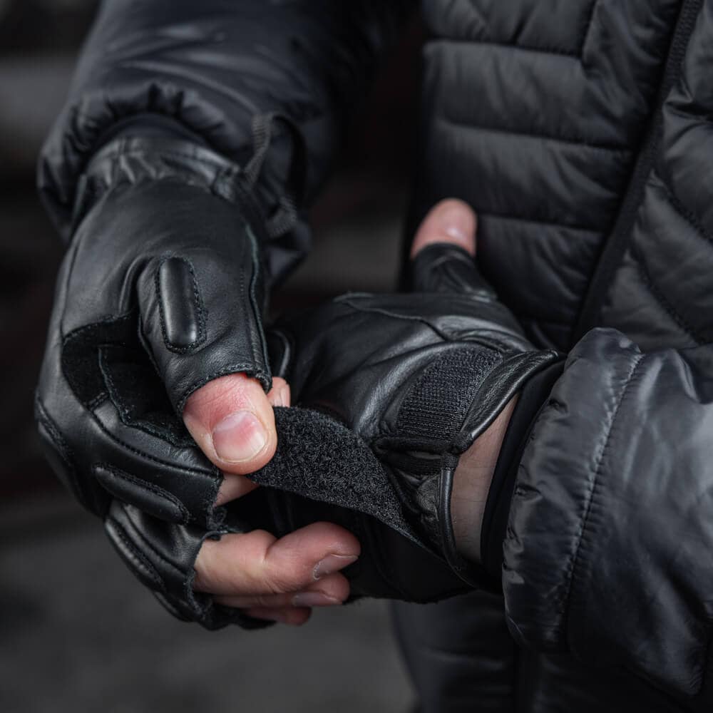 Taktické rukavice bez prstů M-Tac Assault Tactical Mk.1 - Black