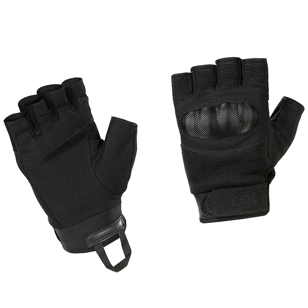 Taktické rukavice bez prstů M-Tac Assault Tactical Mk.3 - Black