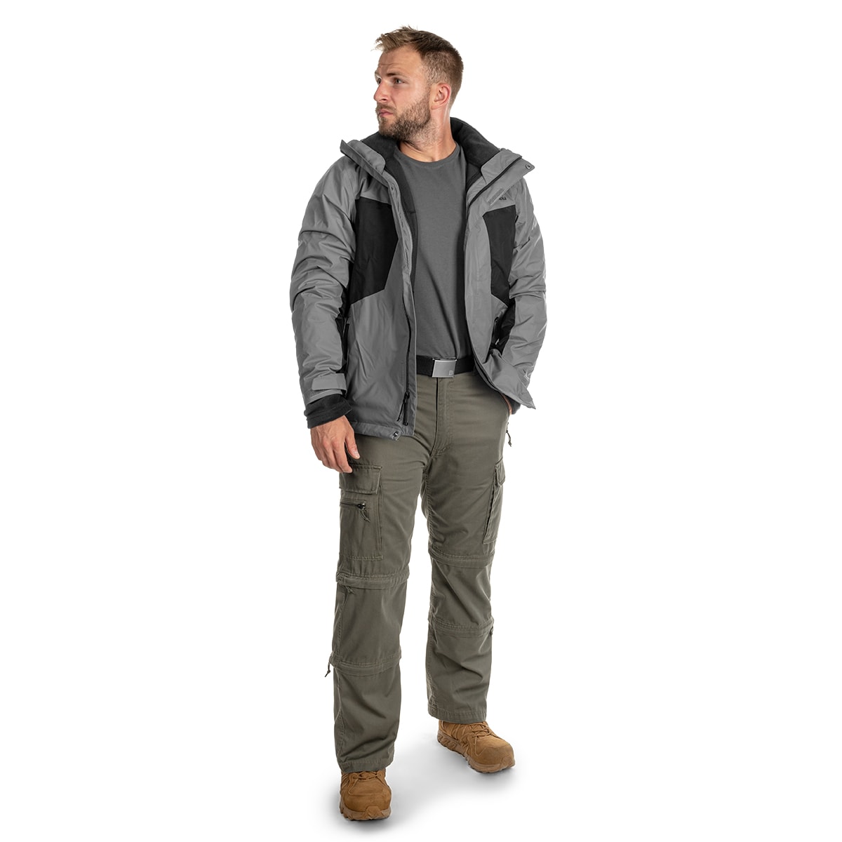 Bunda Columbia Tunnel Falls Interchange City Grey/Black