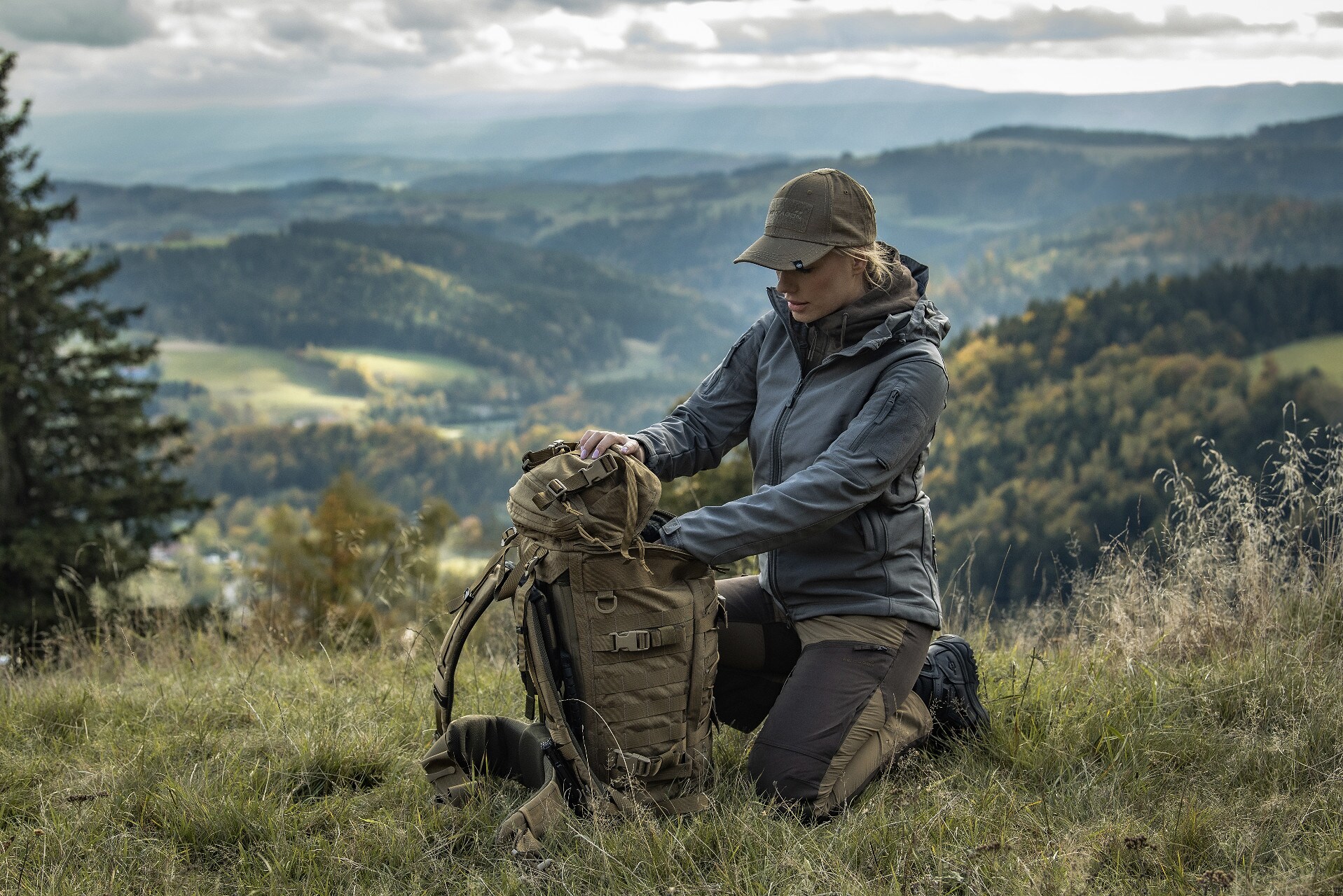 Dámské kalhoty Pentagon Renegade Savanna Coyote – impregnované