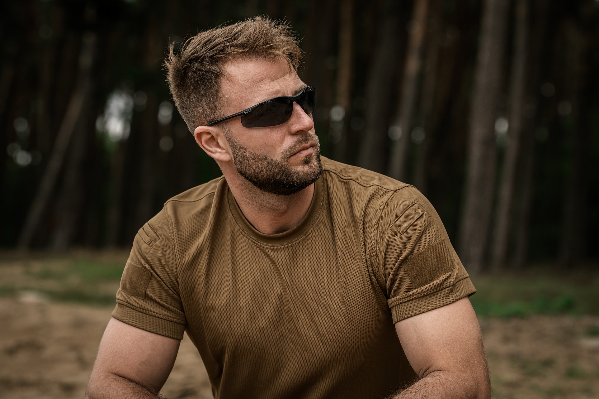 Taktické brýle Bolle Contour II BSSI – Smoke Platinum Black