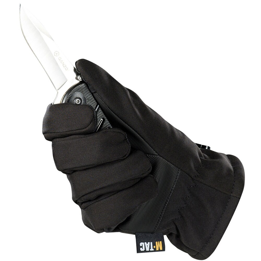 Rukavice M-Tac Winter Softshell Thinsulate - Black