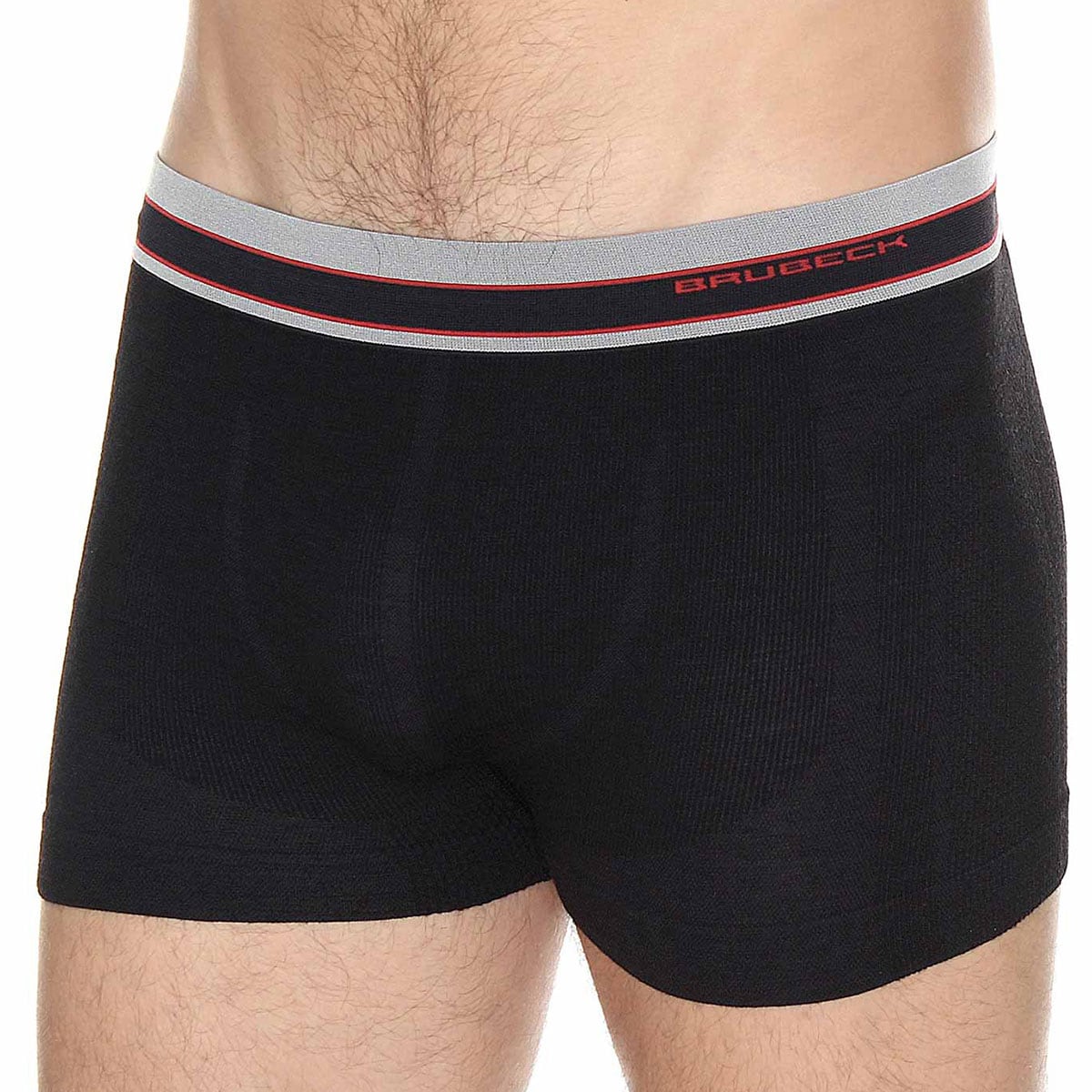 Termoaktivní boxerky Brubeck Merino Active Wool - černé