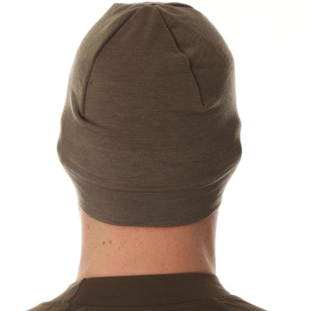 Termoaktivní čepice Brubeck Ranger Merino - Khaki