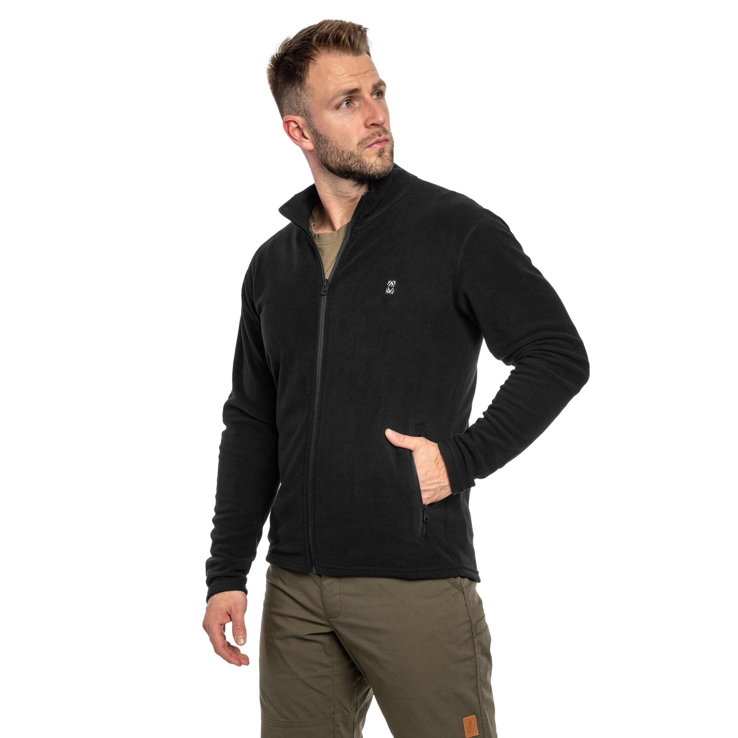 Fleesová mikina Pentagon Tac Maven Elk – Black