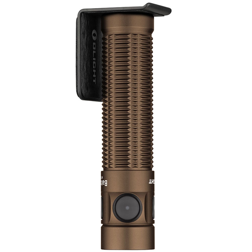 Akumulátorová svítilna Olight Baton 3 Pro Cool White Desert Tan - 1500 lumenů
