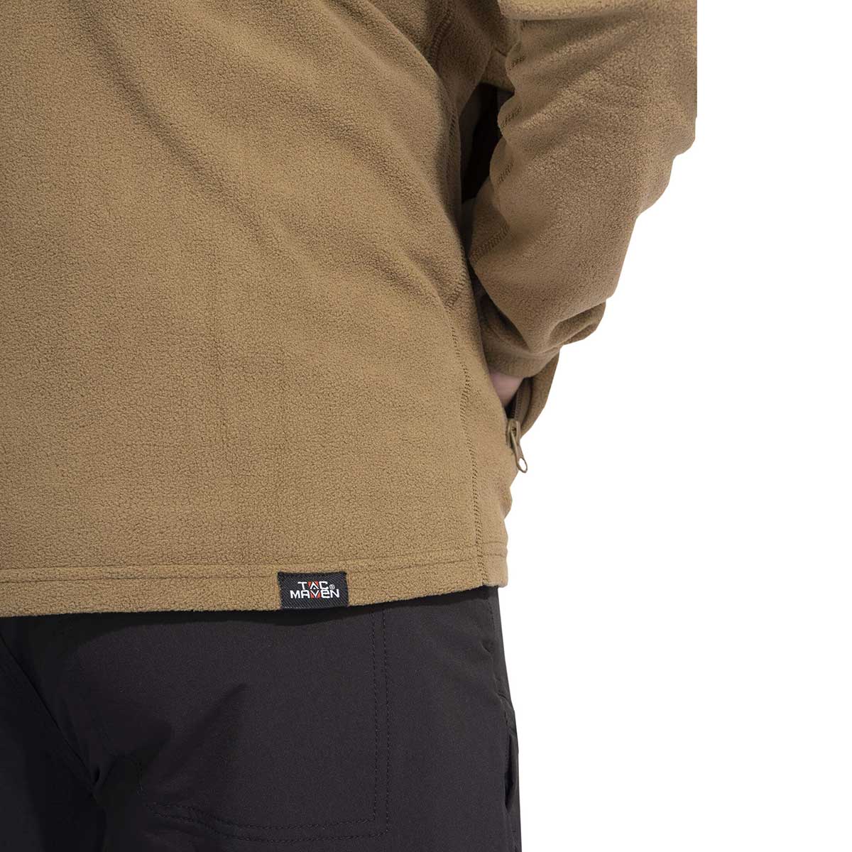 Fleesová mikina Pentagon Tac Maven Elk – Coyote