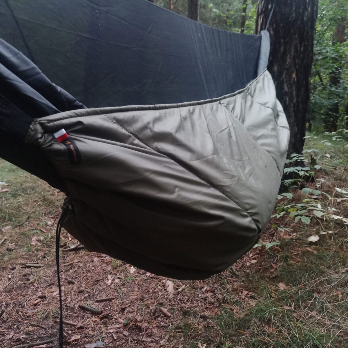 Houpací podložka TigerWood Underquilt Marra 2.0 200 cm – Olive