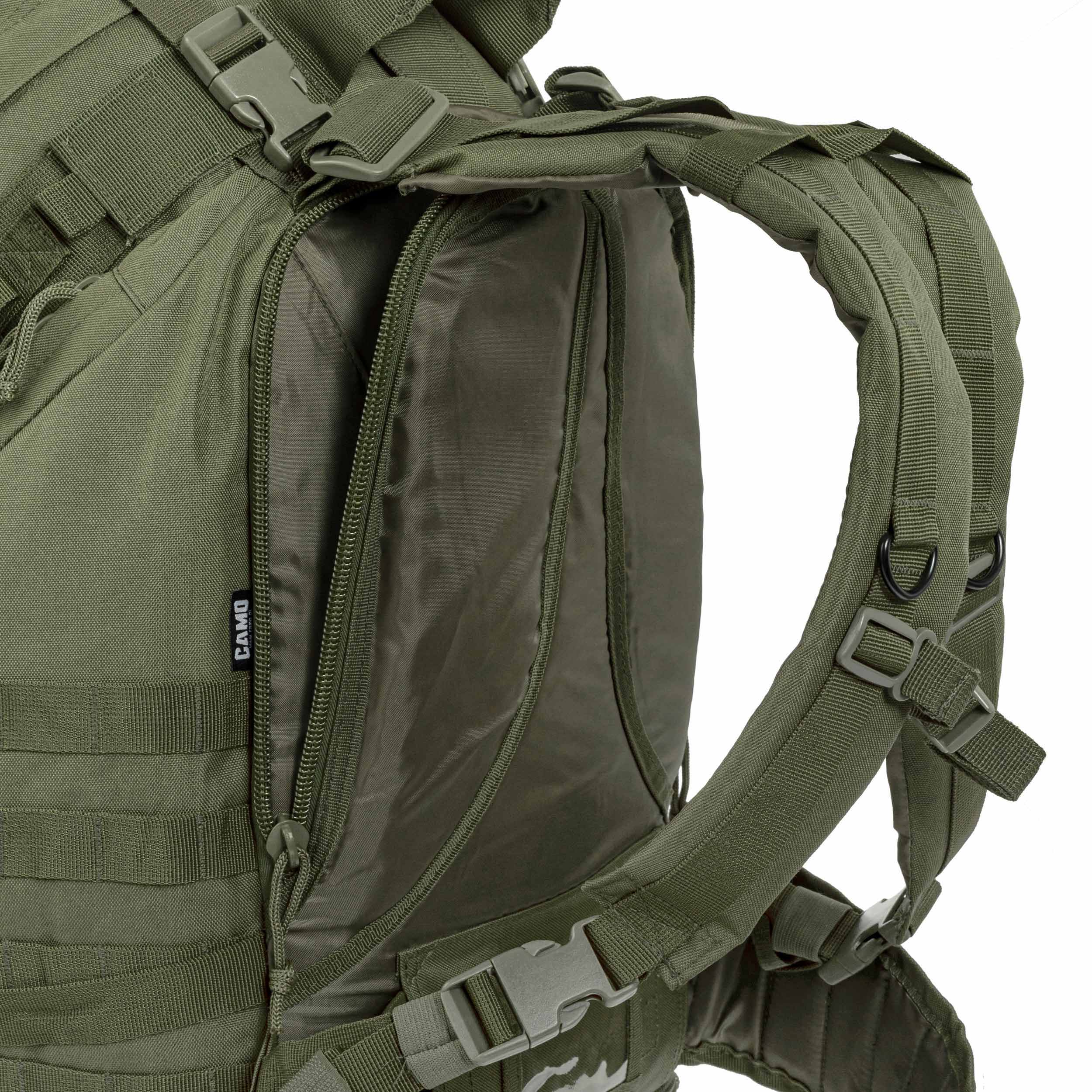 Batoh Camo Military Gear Overload 60 l – Zelený