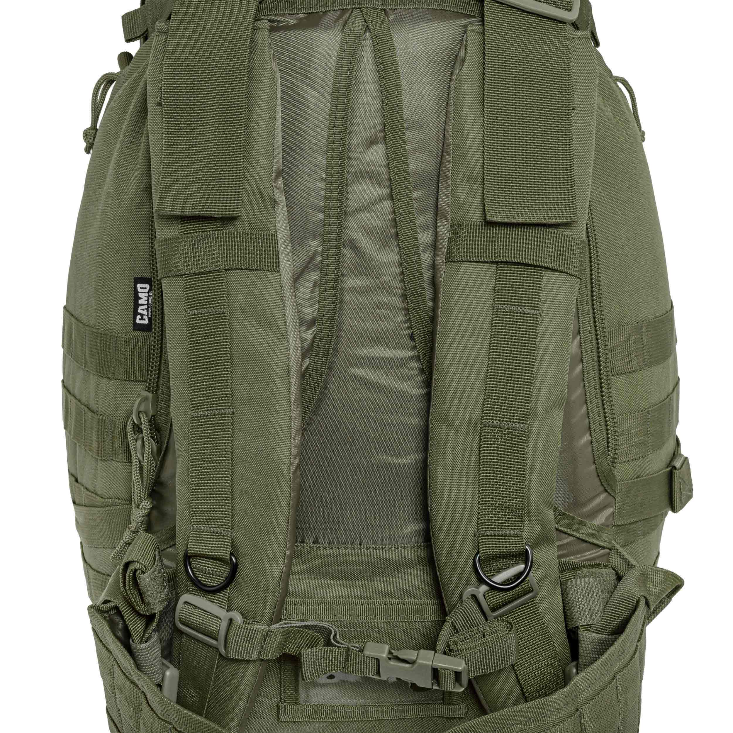 Batoh Camo Military Gear Overload 60 l – Zelený