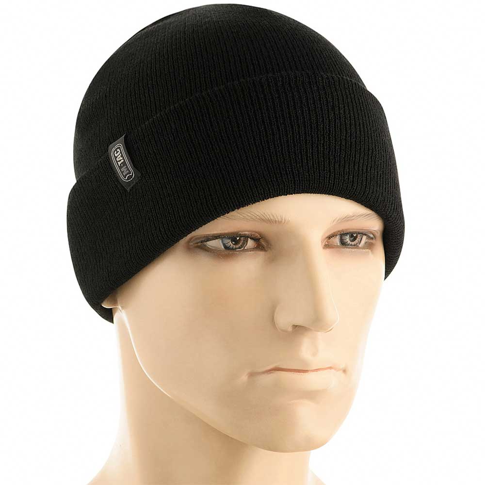 Čepice M-Tac Fine Knit Watch Cap - Black