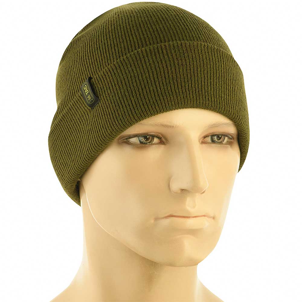 Čepice M-Tac Fine Knit Watch Cap - Olive
