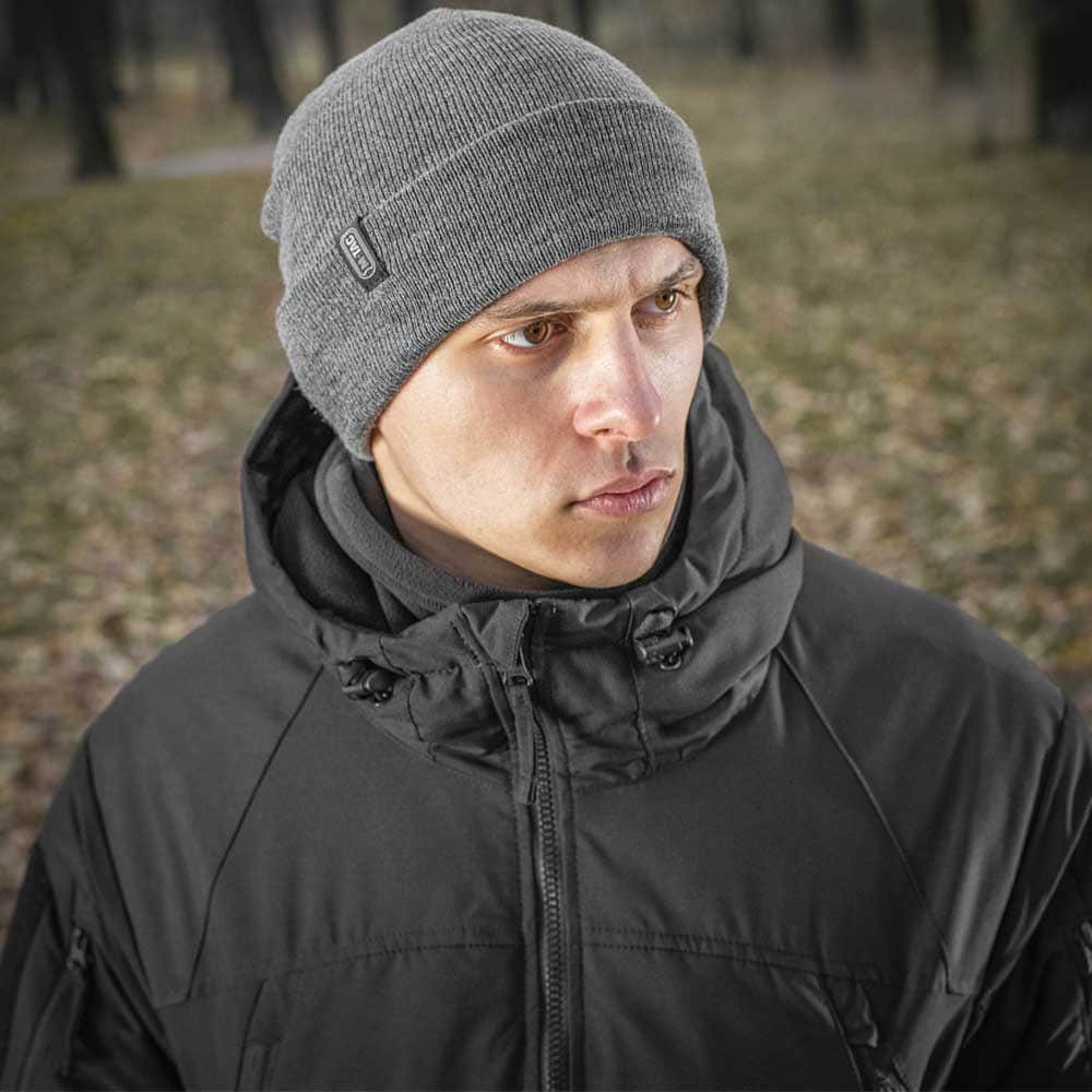 Čepice M-Tac Fine Knit Watch Cap - Grey