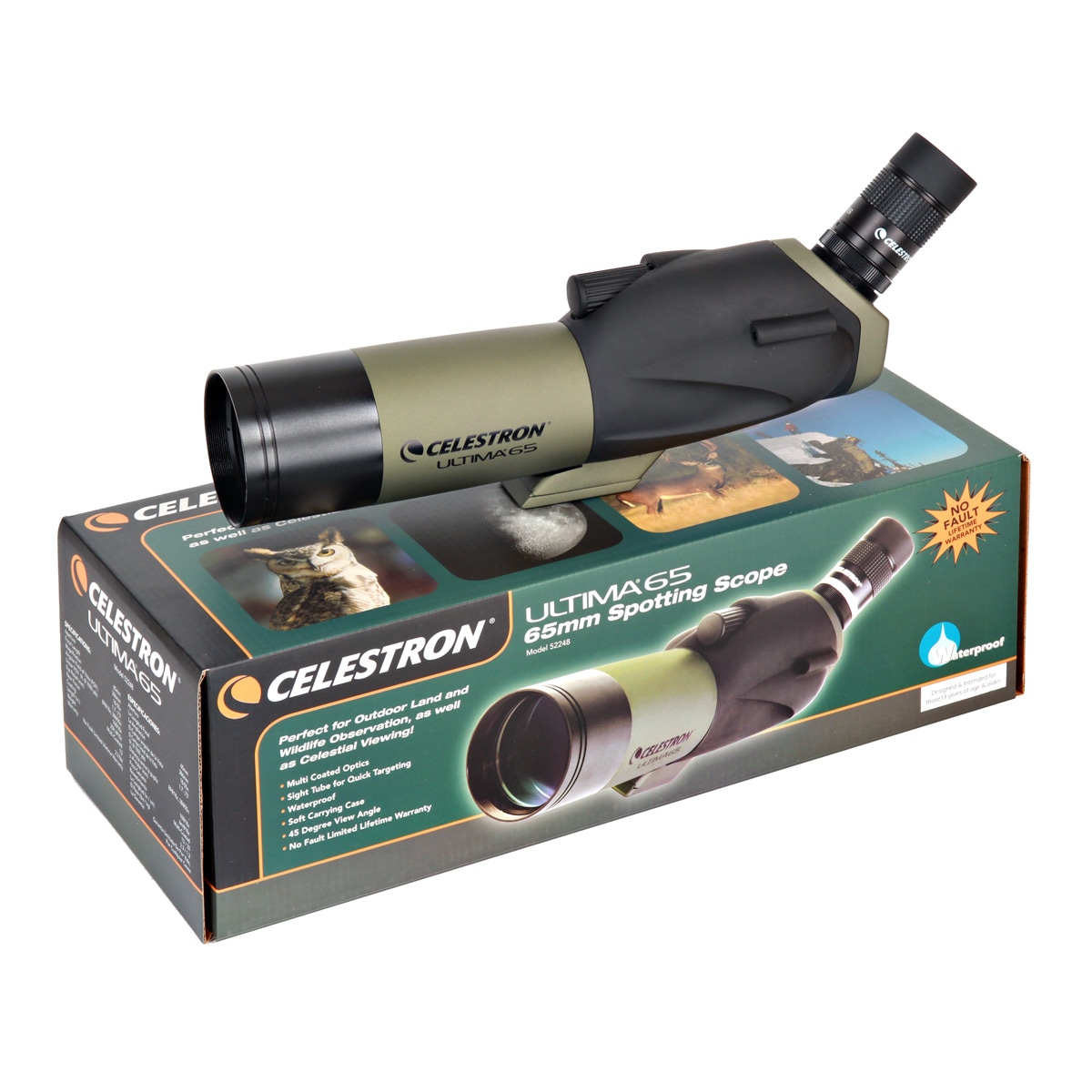 Dalekohled pozorovací Celestron Ultima 65 - úhlový