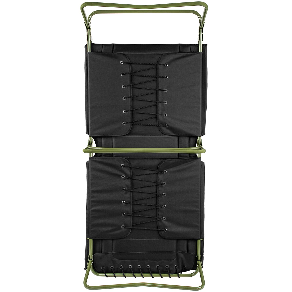 Vojenské polní lůžko s matrací - 213 x 78 cm