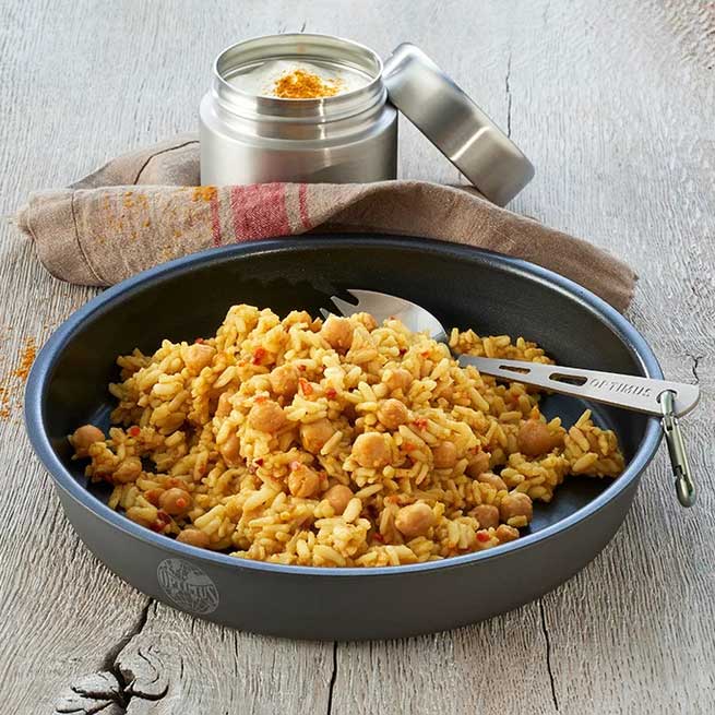 Lyofilizované jídlo Trek'n Eat – Veganské jídlo Chana masala 180 g/619 kcal