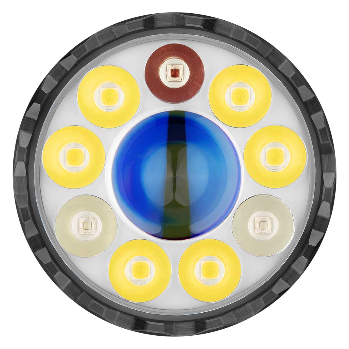 Akumulátorová svítilna Olight Marauder Mini Orange - 7000 lumenů, dosah 600 m