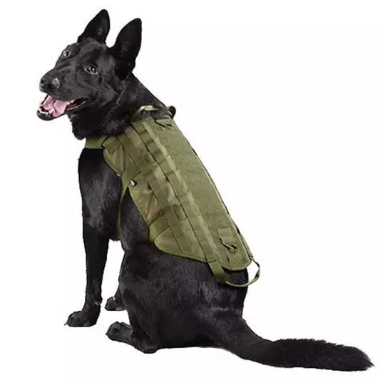 Taktická vesta Primal Gear pro psy - Olive