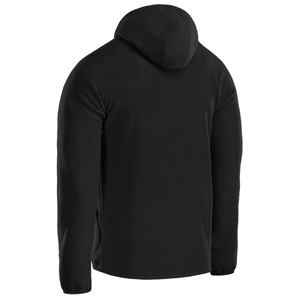 Fleesová mikina M-Tac Lite Microfleece Hoodie – Black