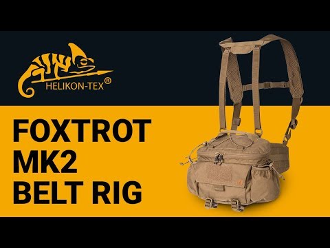 Bederní taška Helikon-Tex Foxtrot Mk2 5,5 l - Black