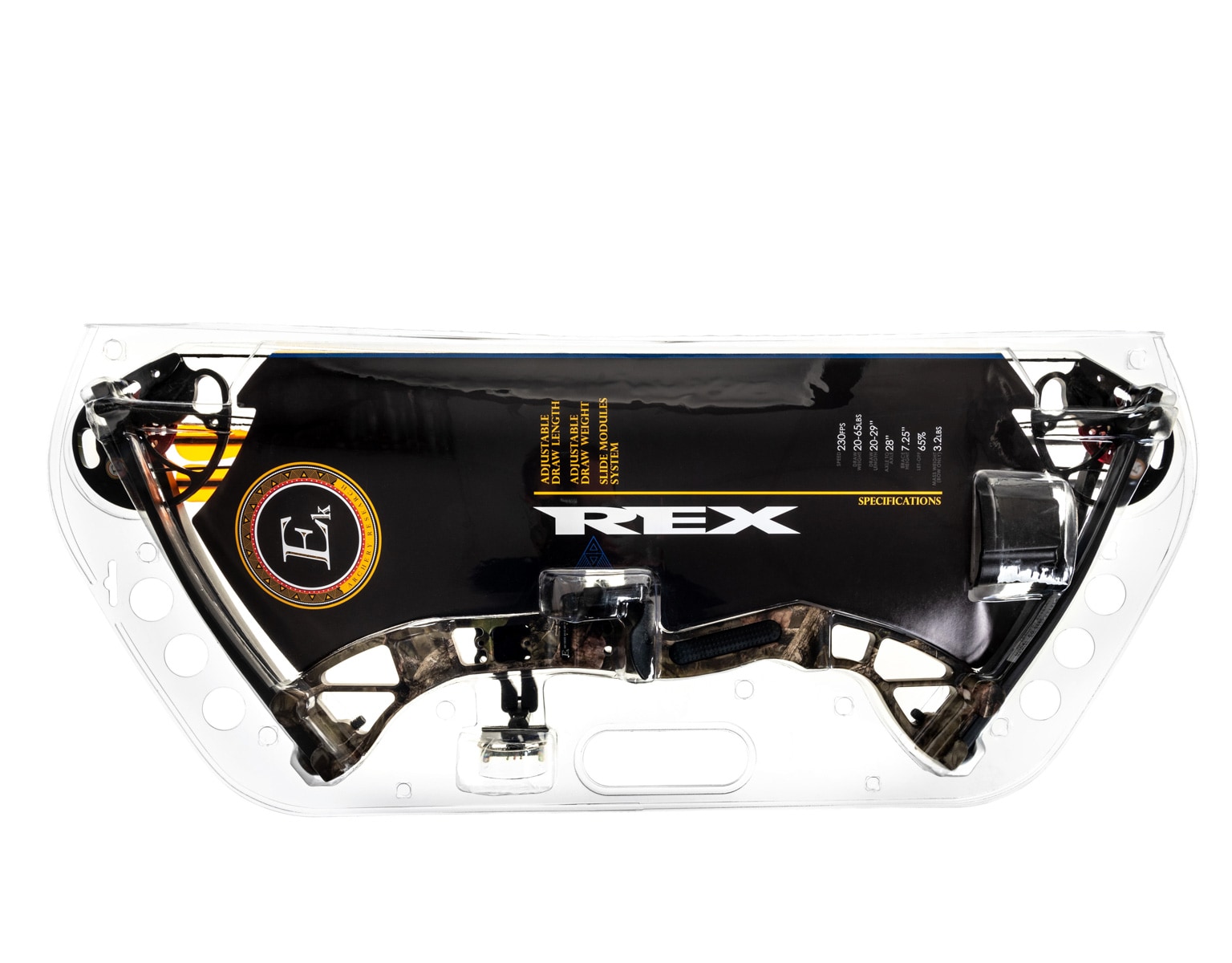 Luk kladkový Poe Lang Rex Quad - camo - sada