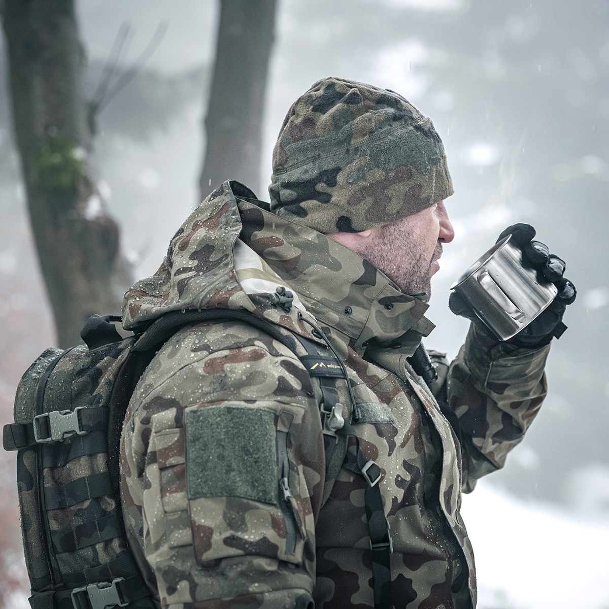 Ocelový hrnek Mil-Tec 0,5 l