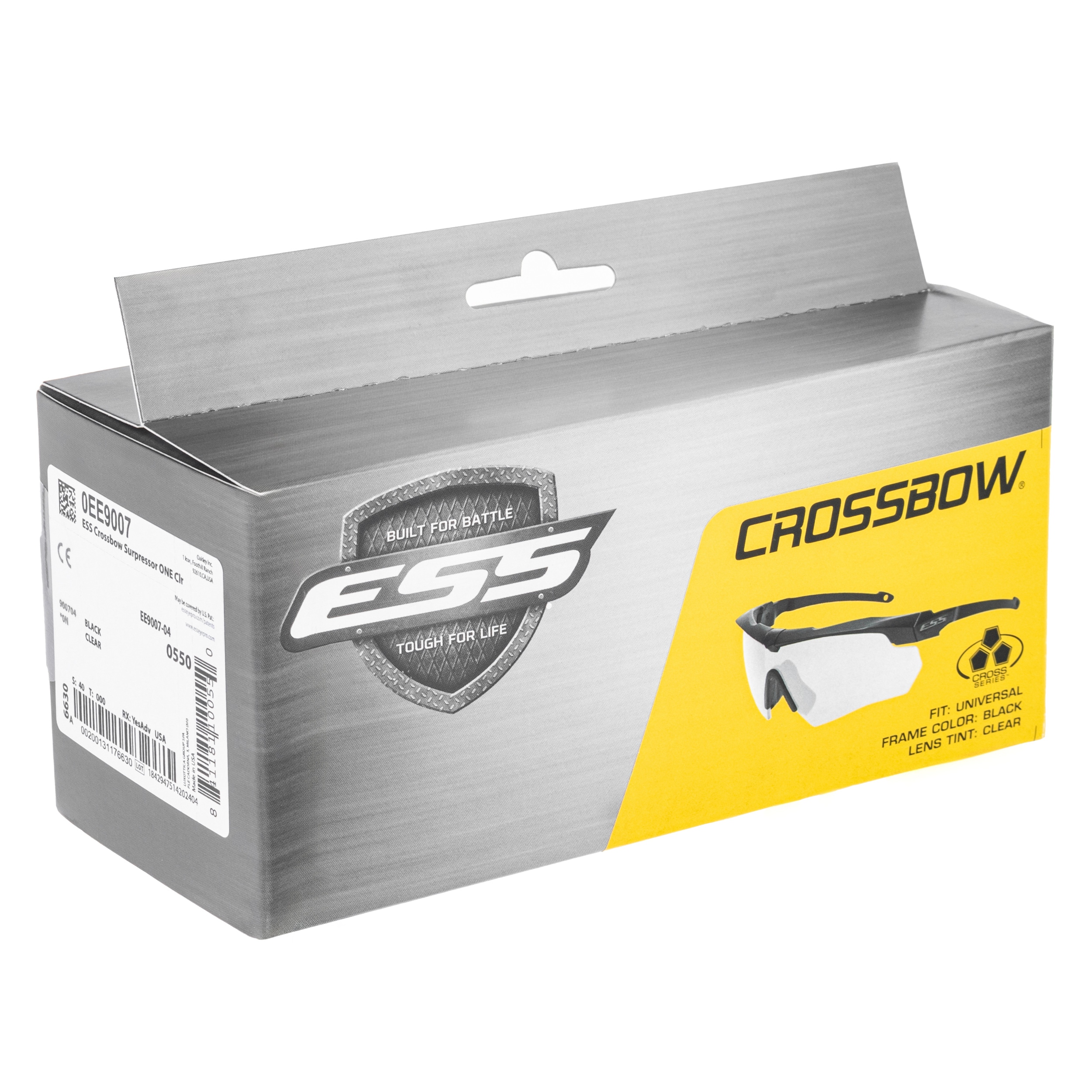 Taktické brýle ESS Crossbow Suppressor One – Clear