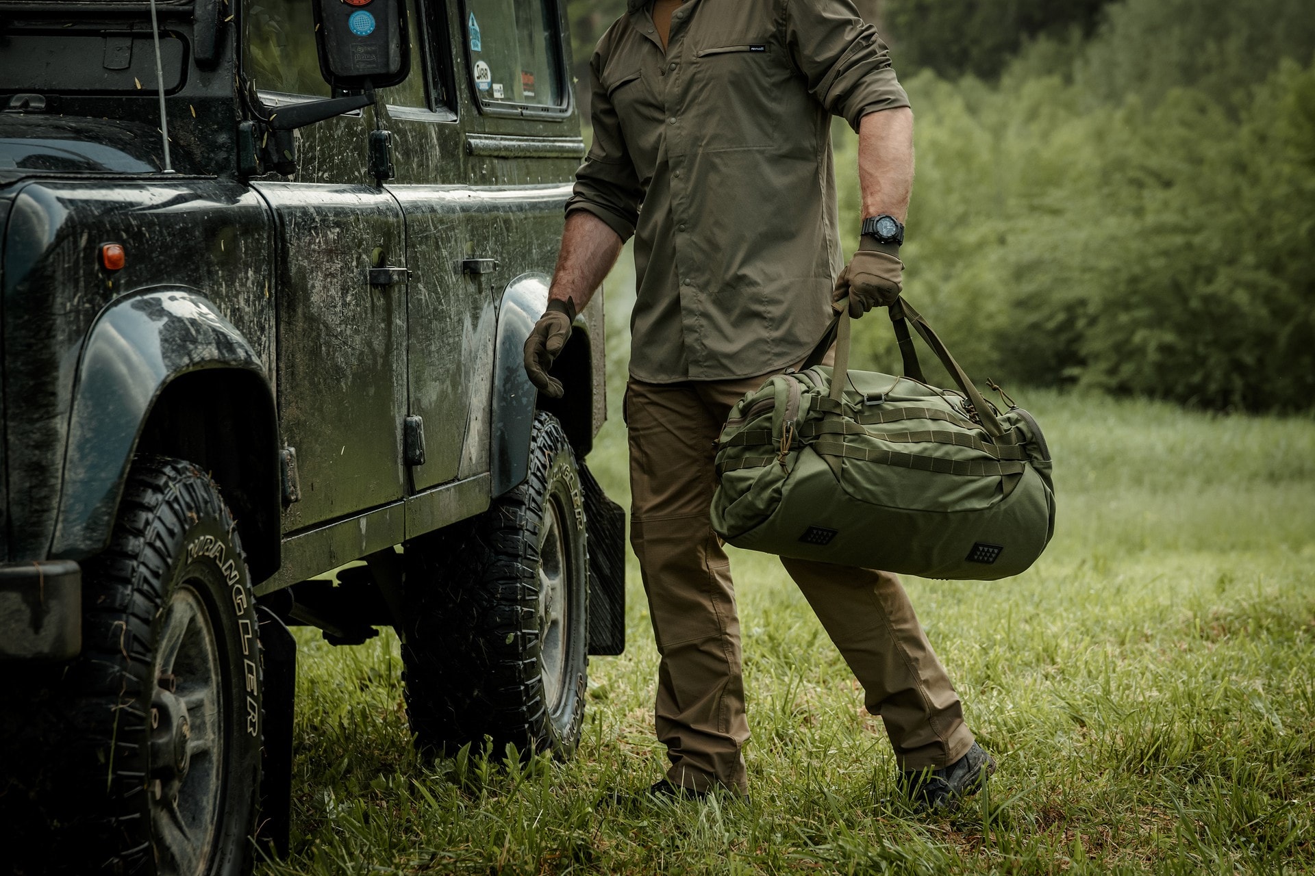 Taška Wisport Stork 50 l - Olive Green