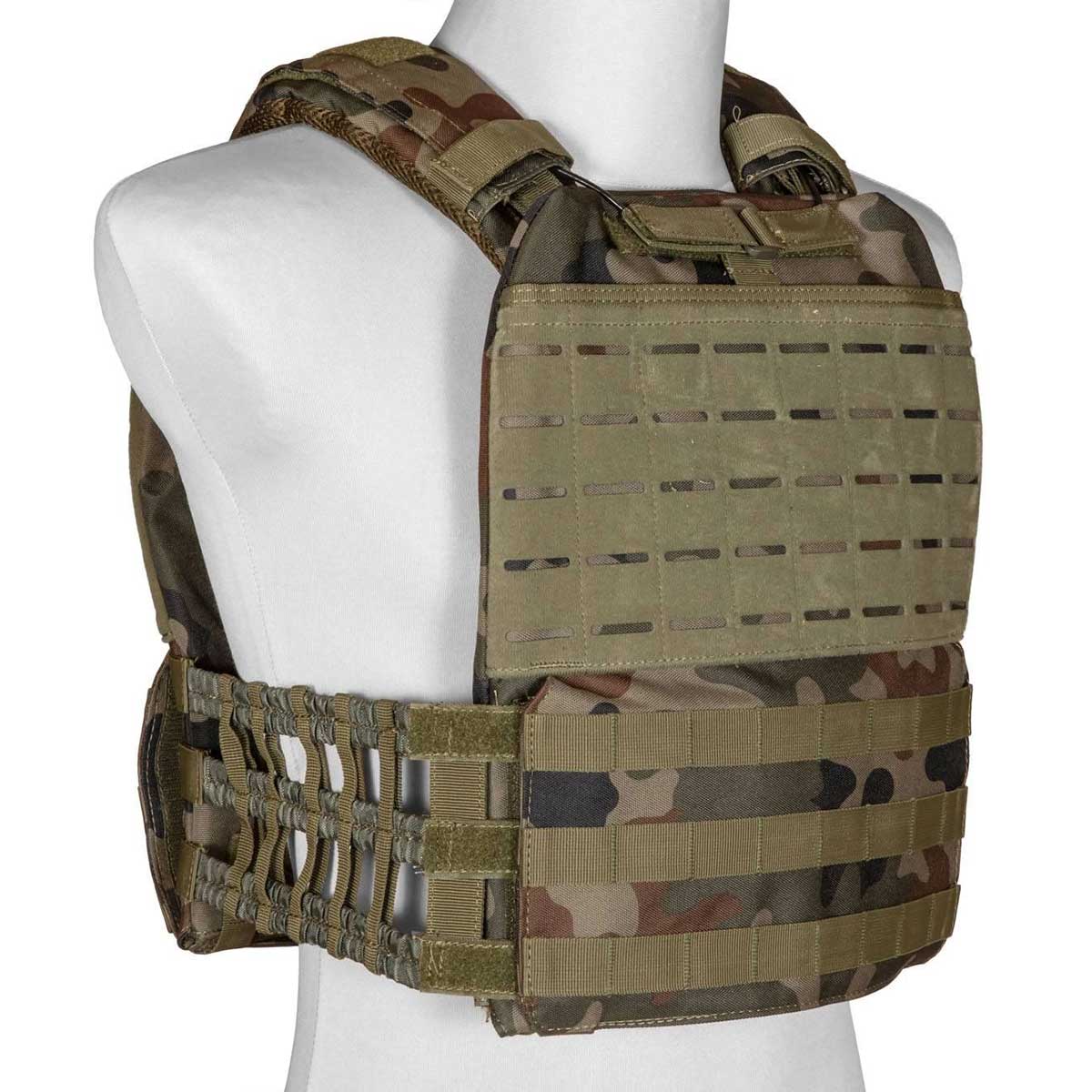 Vesta typu plate carrier laser cut - wz. 93 Pantera PL Woodland
