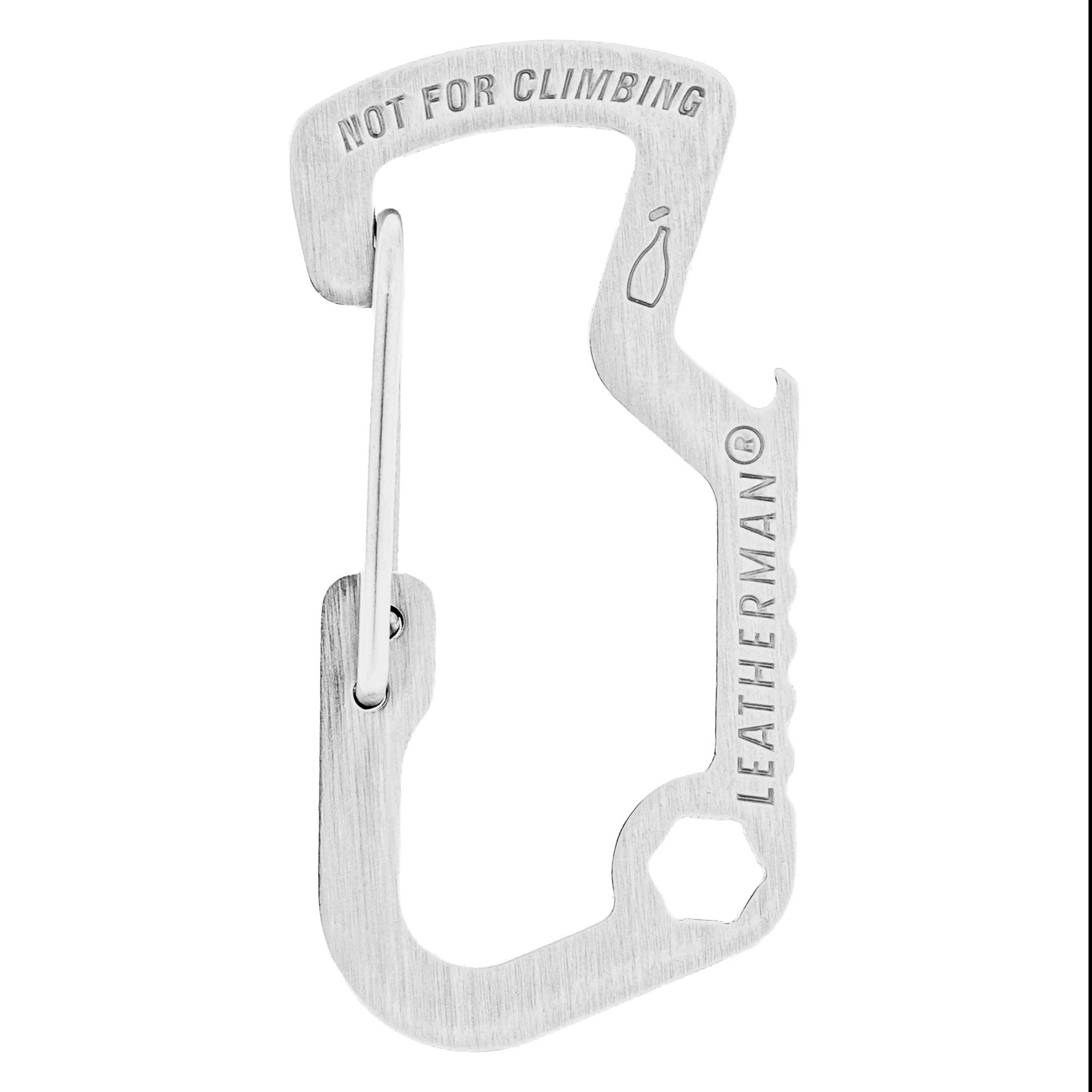 Karabina Leatherman s otvírákem na láhve