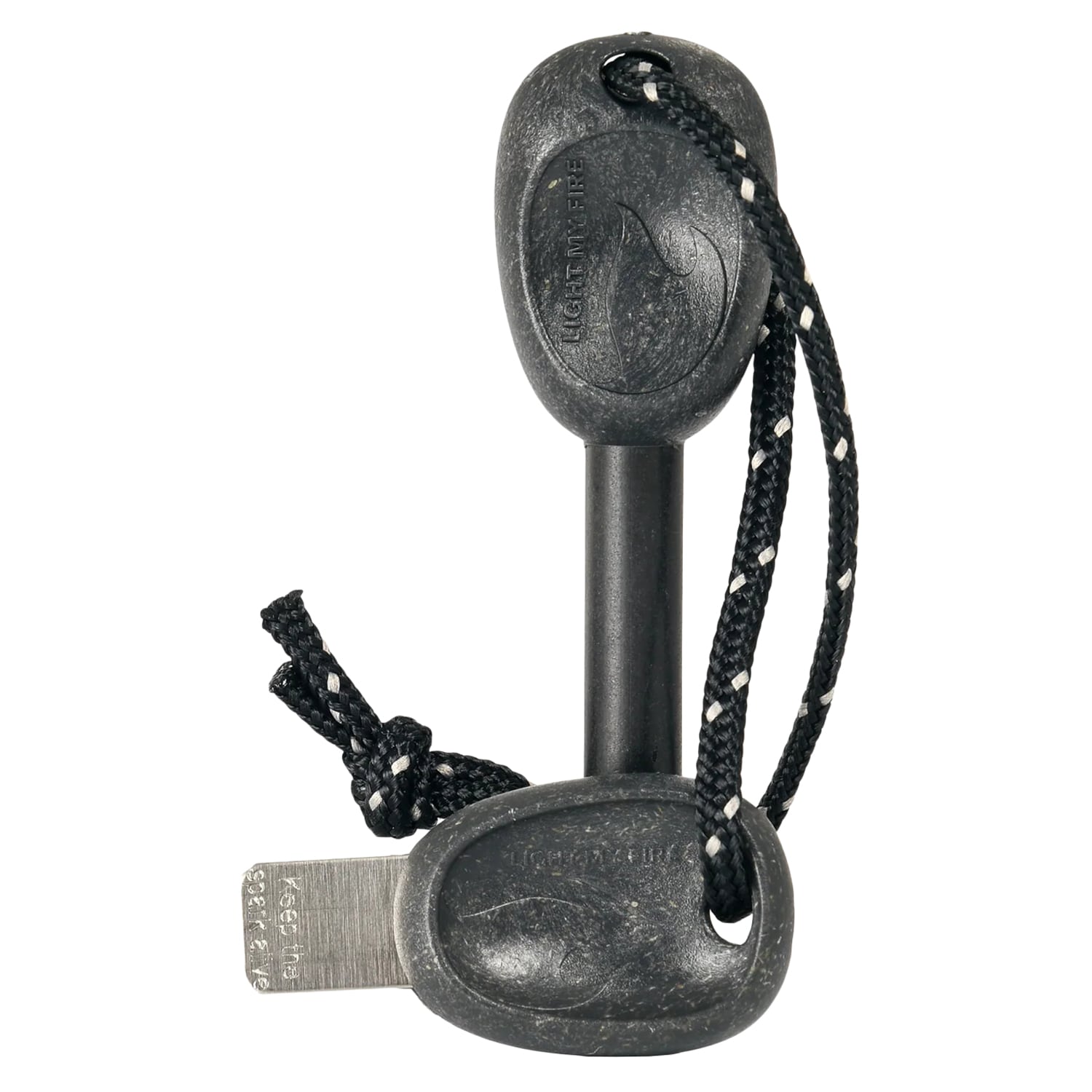 Křesadlo Light My Fire Firesteel 2.0 Bio Army s píšťalkou - Black