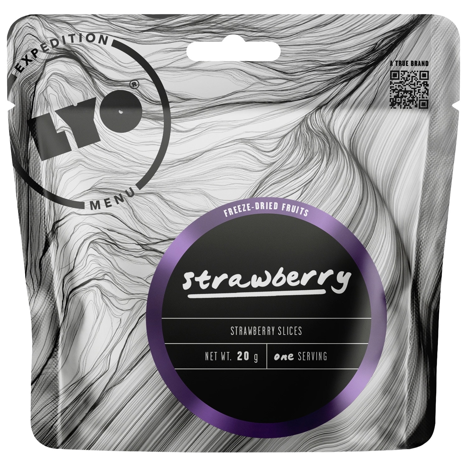 Lyofilizované jídlo LYOFOOD Jahoda 20 g/71 kcal