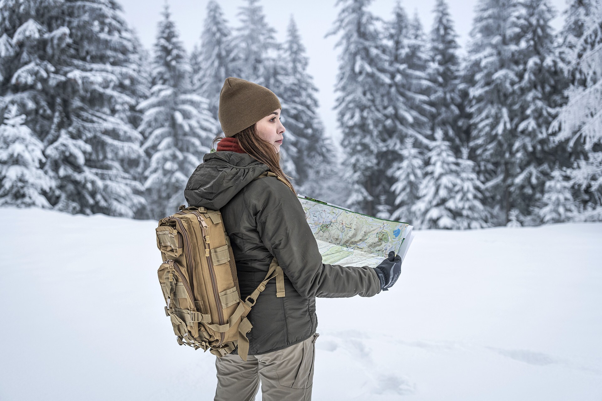 Batoh Badger Outdoor Recon 25 l – Coyote