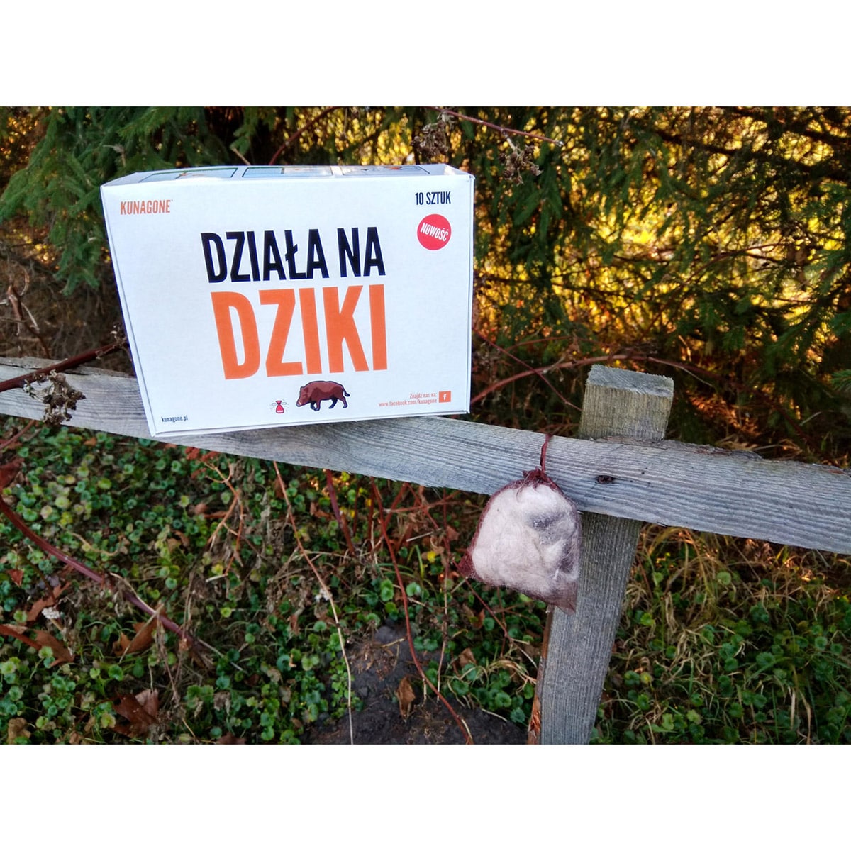 Odpuzovač Kunagone na divoká prasata