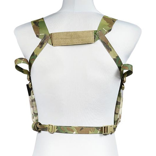 Nízkoprofilová vesta Emerson Speed Chest Rig – Arid MC Camo