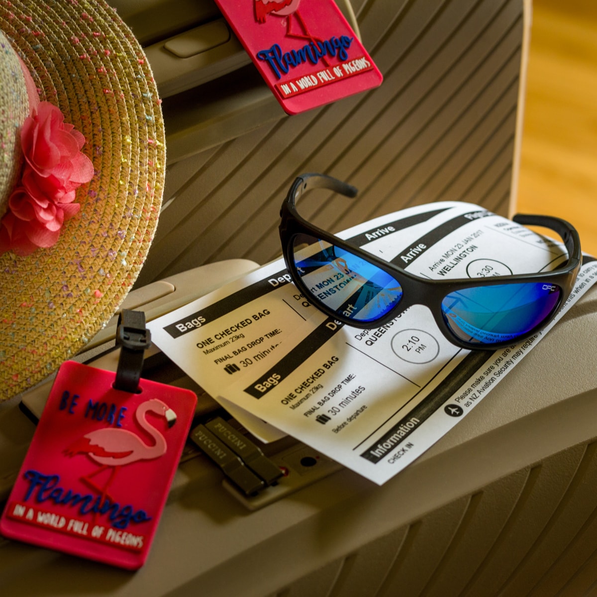 Sluneční brýle OPC Military Marines – Black Matt Blue Revo s polarizací