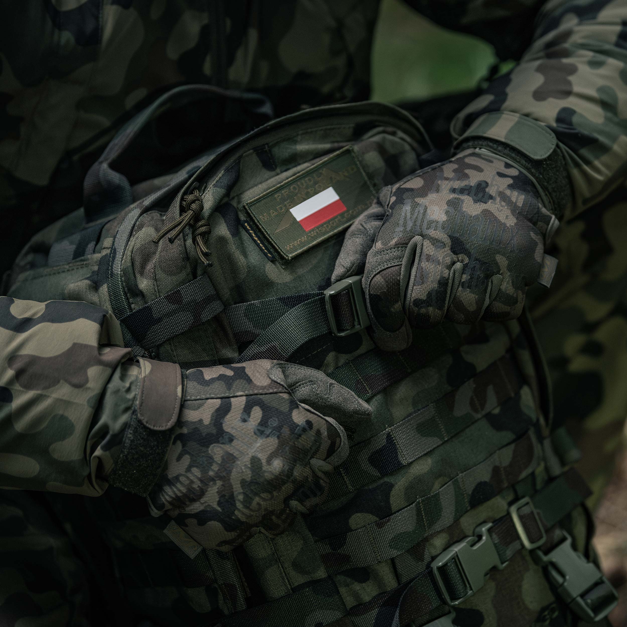 Batoh Wisport Sparrow II Full Camo 30 l wz.93 Pantera PL Woodland
