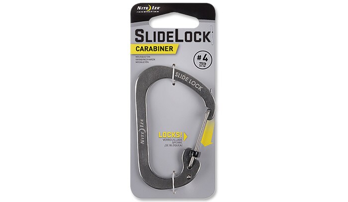 Karabina Nite Ize SlideLock 4 Steel CSL4-11-R6