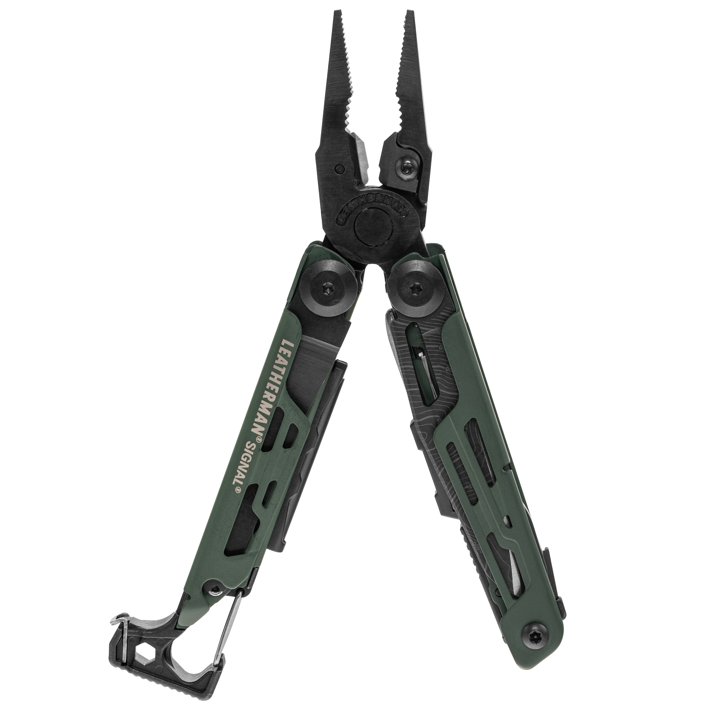Multitool Leatherman Signal Green Topo – limitovaná edice