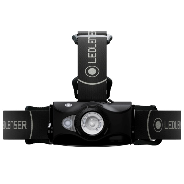 Svítilna čelová Ledlenser MH8 Black/Black - 600 lumenů